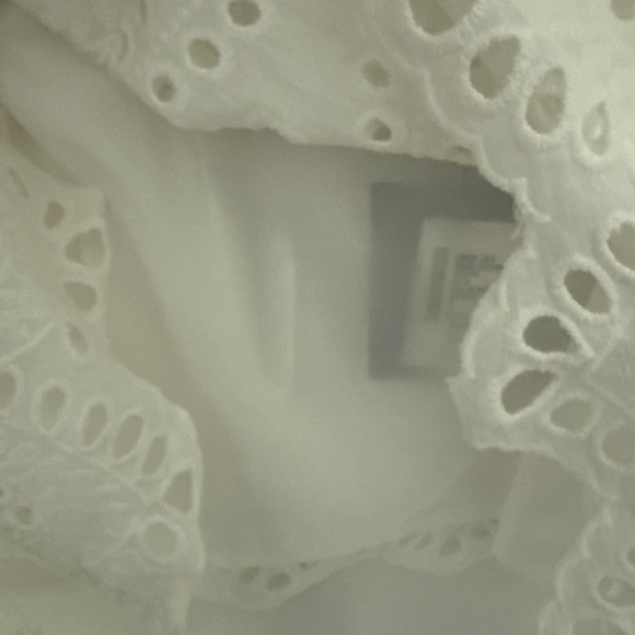 Nanette Lepore Hook, Line, Sinker Lace Cold Shoulder Top Size 8 NWT OTHER - Picture 6 of 13